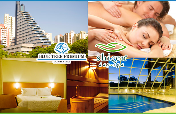 Relax total no Blue Tree Diária Massagens Blue Tree Premium e Shizen Londrina Cidade Oferta